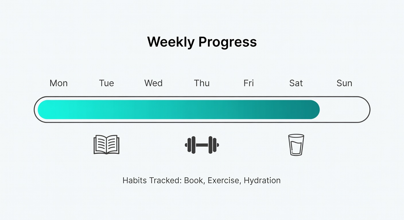 Habit progress chart